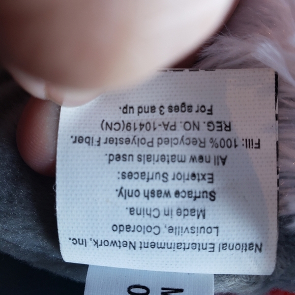 Warner Bros Looney Tunes Bugs Bunny Santa Claus Plush Stuffed Animal Christmas - Picture 9 of 10